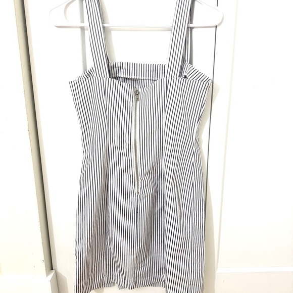 Forever 21 Black and White Striped Mini Dress - Picture 2 of 2